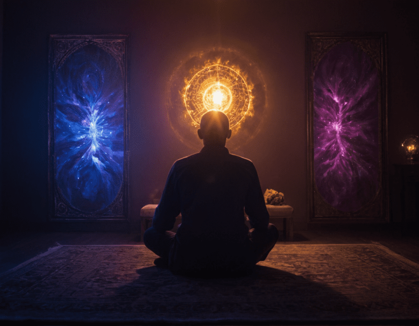 Dálkové nazírání – schopnost vidět události, místa nebo objekty na dálku pouze pomocí mysli