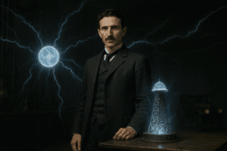 Nicola Tesla - Od bezdrátové energie po kameru na myšlenky – zjistěte, proč byl Tesla považován za génia i vizionáře.
