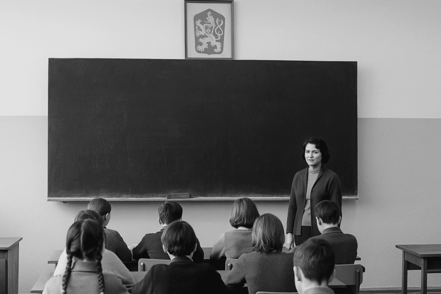 Československo budovalo po roce 1945 školský systém, který zajistil všeobecnou gramotnost, bezplatný přístup ke vzdělání a špičkovou přípravu techniků a odborníků.