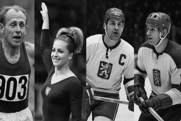 Emil Zátopek, Věra Čáslavská, zlatí hokejisté i světoví atleti – československý sport zářil mezi lety 1945–1989 na olympiádách a mistrovstvích světa. Malý stát, velké výkony.