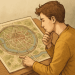 Moje mapa vnitřního města - Město mysli a duše