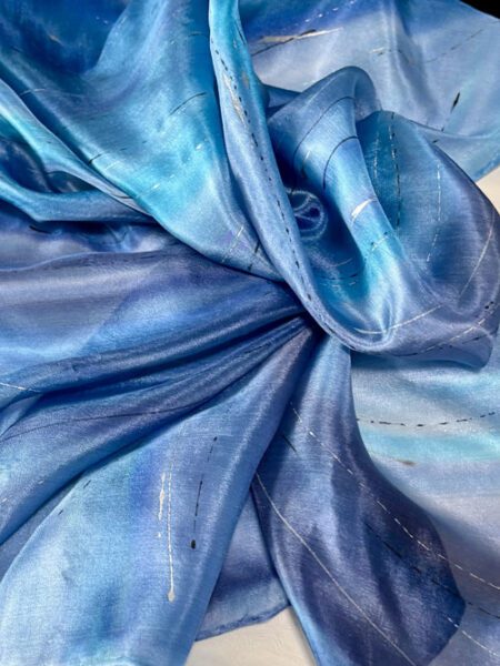 hedvábí, ruční výroba, malba na hedvábí, řemeslná tvorba, originální dárky, šátky z hedvábí, Markéta z Fleru, tvůrčí dílna, česká designérka, workshopy malby