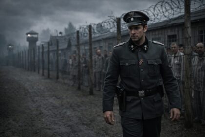 Pohled muže v uniformě, který se snaží zachovat si lidskou tvář tím, že ze sebe dělá stroj. Jak funguje psychologie vykonávání rozkazů a vytěsnění soucitu?