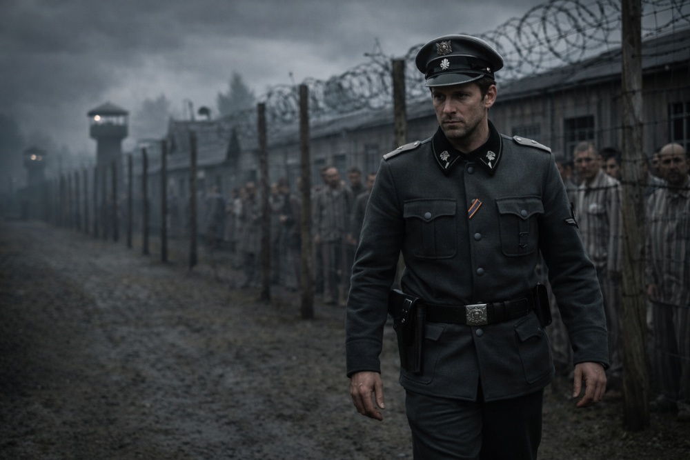 Pohled muže v uniformě, který se snaží zachovat si lidskou tvář tím, že ze sebe dělá stroj. Jak funguje psychologie vykonávání rozkazů a vytěsnění soucitu?