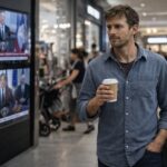 Prozkoumejte psychologii neúčastněného občana, který utápí své svědomí v konzumu a povrchnosti.