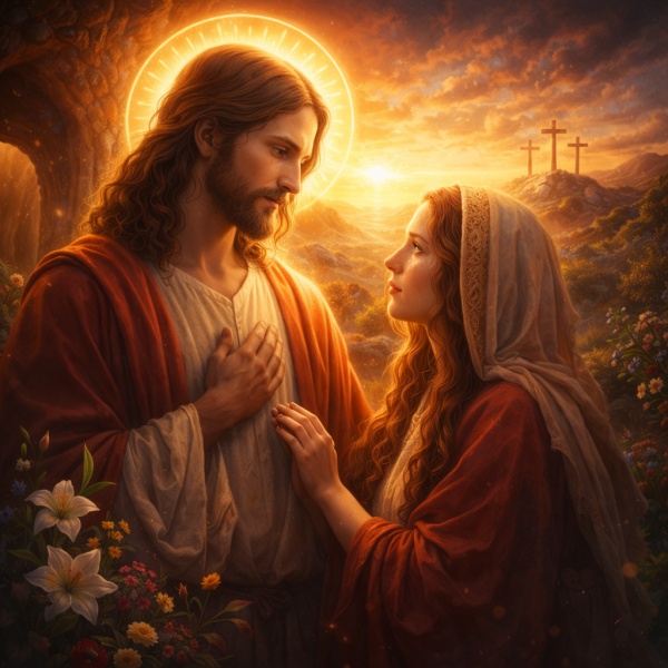 Velikonoční příběh Ježíše Krista a Máří Magdaleny